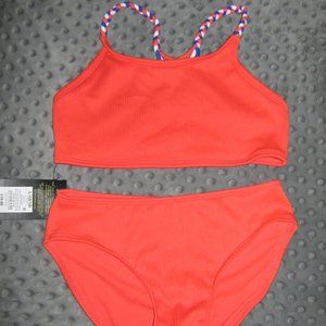 Art Class Girls Bikini size L (10/12) Red White Blue